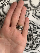 Load image into Gallery viewer, Large heavy webbed turquoise ring