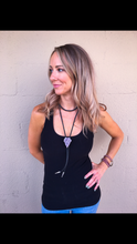 Load image into Gallery viewer, My muse, Mary K’s amethyst druzy bolo tie