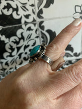 Load image into Gallery viewer, Turquoise sunset ring
