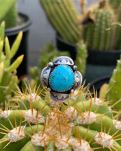 Load image into Gallery viewer, Turquoise sunset ring