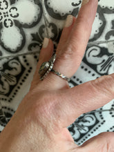 Load image into Gallery viewer, Desert bloom variscite sacred heart ring