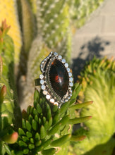 Load image into Gallery viewer, Amber eye ring