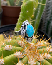 Load image into Gallery viewer, Turquoise sunset ring