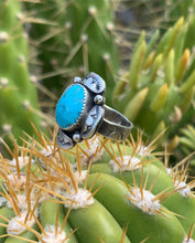 Load image into Gallery viewer, Turquoise sunset ring