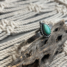 Load image into Gallery viewer, Turquoise tear cuff bracelet