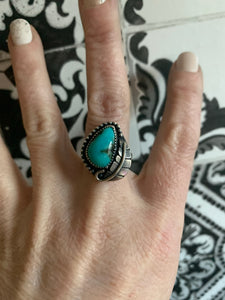 The turquoise leaf ring II