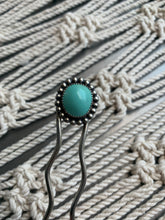 Load image into Gallery viewer, Turquoise hair pin

