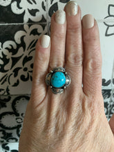 Load image into Gallery viewer, Turquoise sunset ring

