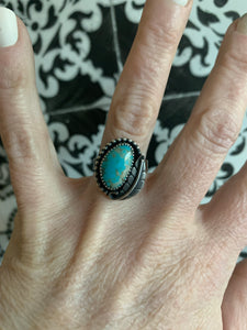 The turquoise leaf ring III