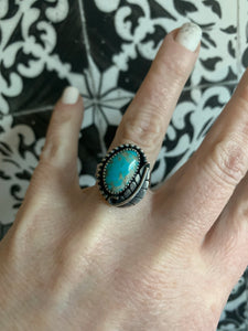 The turquoise leaf ring III