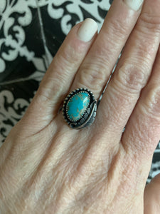 The turquoise leaf ring III